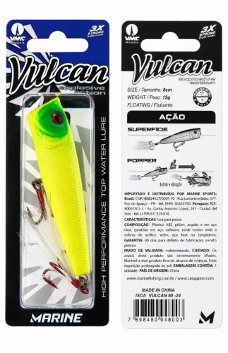 Isca artificial Marine Vulcan 80