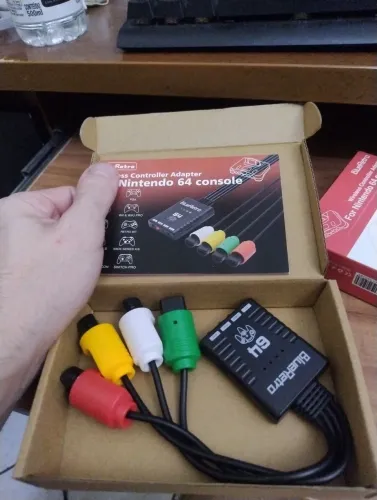 Blueretro n64 adaptador controle