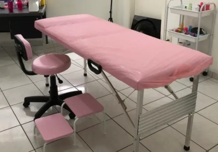kit Maca Reclinavel Verniz Premium, Mocho, Escadinha