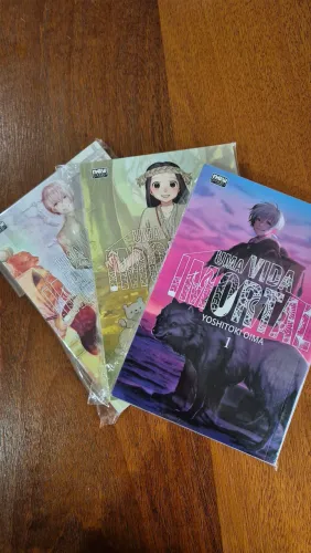 Mangá Uma Vida Imortal volumes 1 a 3