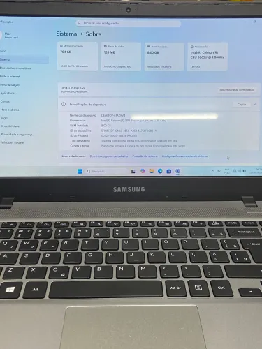 Notebook Samsung 