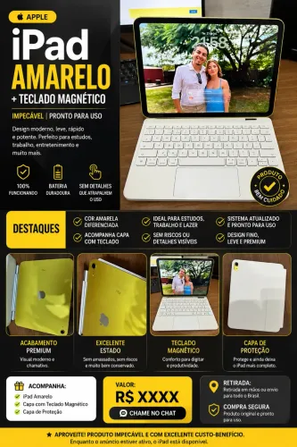 iPad 10 64gb Modelo generation 2022