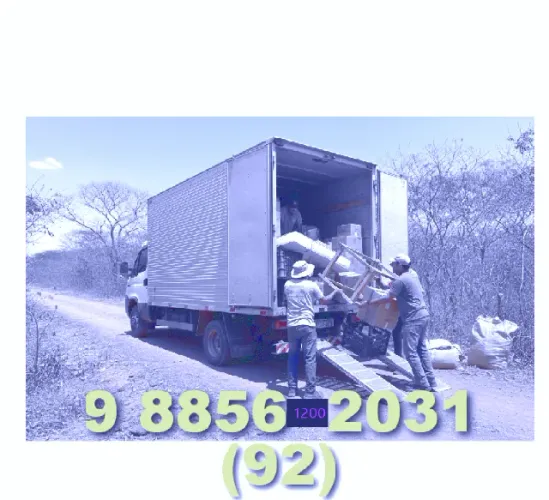 Frete bau no Tarumã Alvorada Cidade Nova Adrianópolis Ponta Negra Centro Manaus (92) 9 885