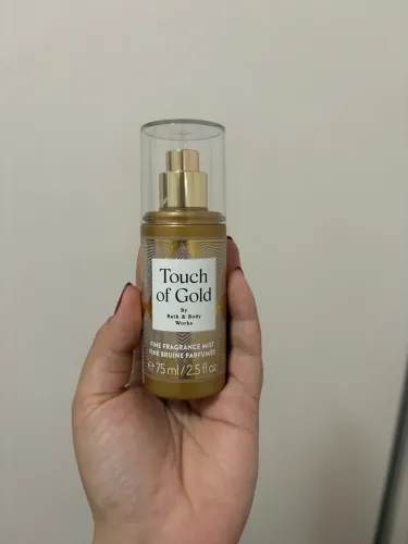 body splash bath and body works touch of gold 75ml