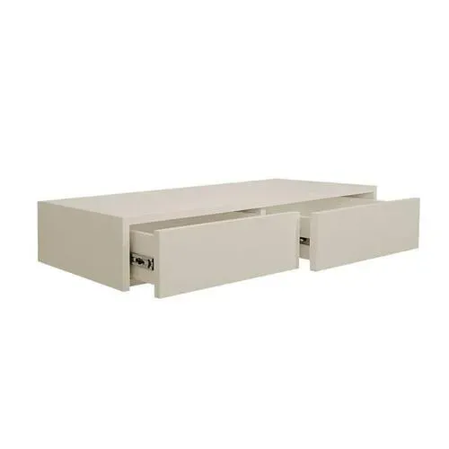 APARADOR PENTEADEIRA CONSOLE SUSPENSO LAQUEADO - OFF WHITE