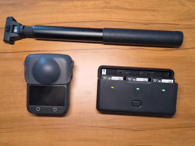 Dji osmo 360 adventure + acessórios
