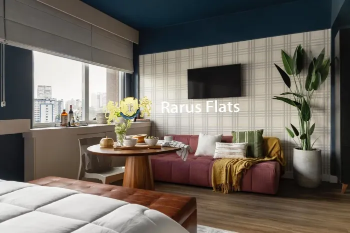 Flat para locação no Jardins - Edifício Mercure Bela Vista