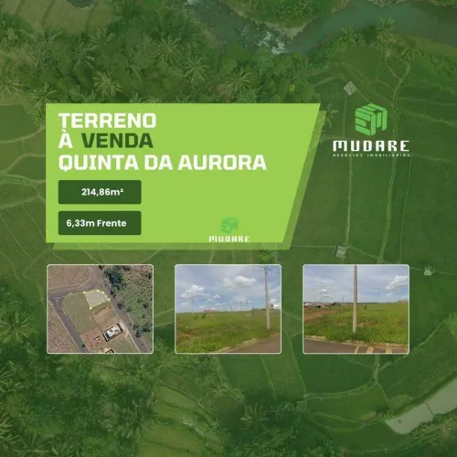 Terreno 214m² à Venda | Quinta Da Aurora - Franca/SP