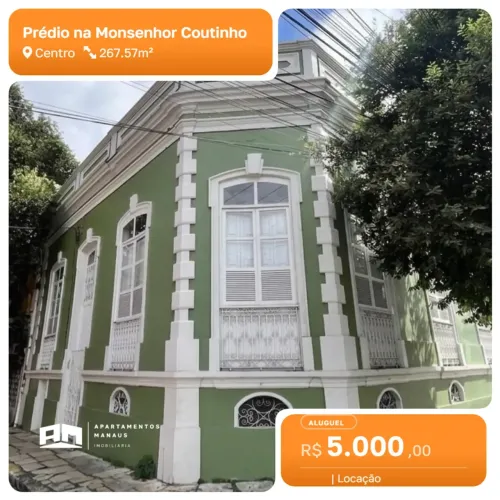 Prédio na Monsenhor Coutinho - Centro