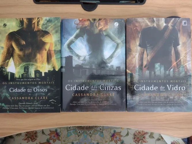 Livros Os Instrumentos Mortais: Livros vol 1,2,3