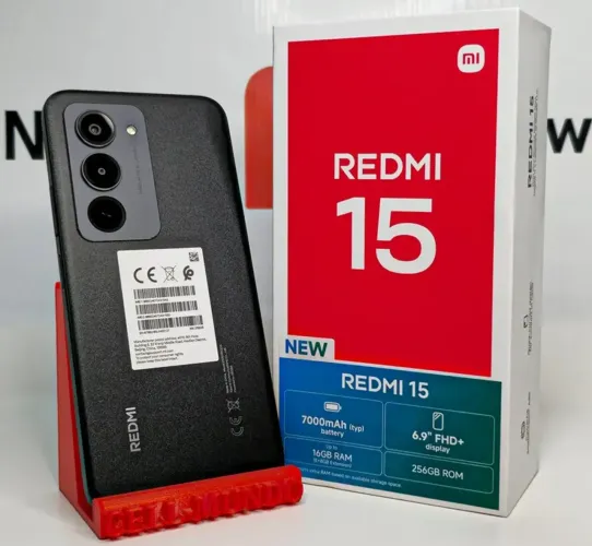 Redmi 15 4G 256/08-Preto Novo