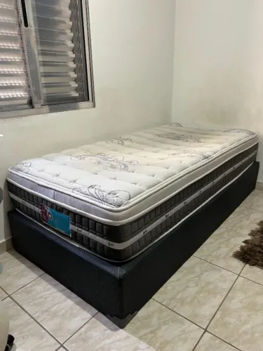 Colchão Solteiro Castor Silver Star Air One Face Tecnopedic 88x188x32