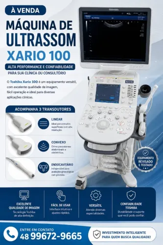 Máquina Ultrassom XARIO 100