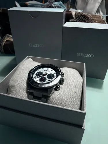 RELÓGIO SEIKO SPEEDTIMER PANDA