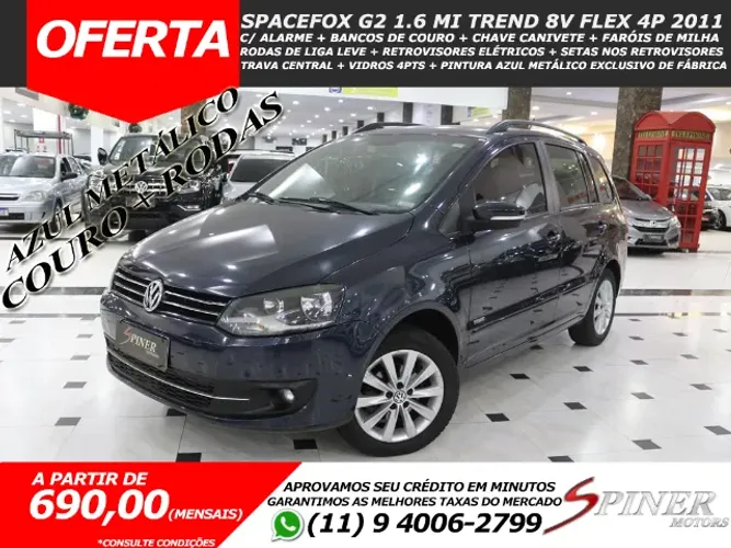 Volkswagen Spacefox 1.6/ 1.6 Trend Total Flex 8V 5P 2011