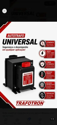 Conversor de Voltagem Trafotron 7000VA Bivolt Para Ar Condicionado Até 18000 BTUs