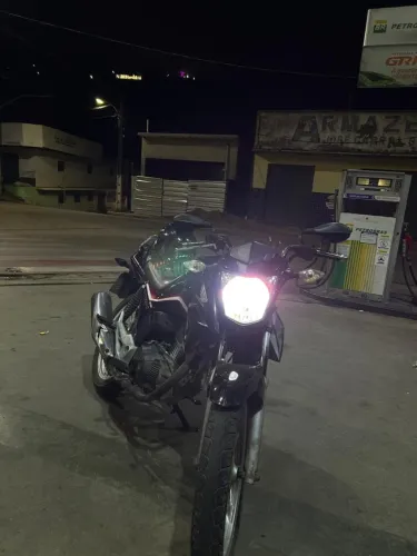 Honda CG 160 Titan Azul petroleo