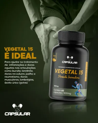 Vegetal 15 com 60 cps