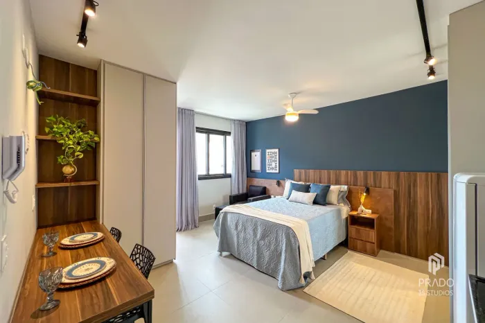 Excelente Studio Mobiliado Bairro Prado.
