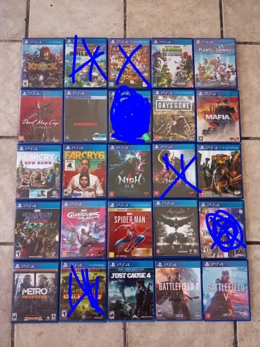 JOGOS PS4/PS5 VENDAS OU TROCAS A PARTIR DE 40 