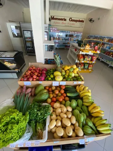 Expositor de frutas e verduras para comércio!