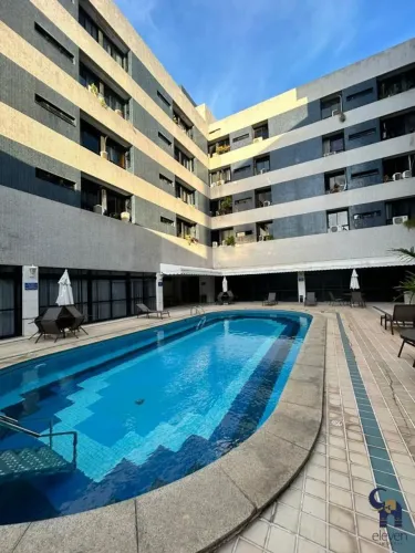 APARTAMENTO 1/4 NO THE PLAZA RESIDENCE | ONDINA | INFRAESTRUTURA COMPLETA | SERVIÇO DE CAM