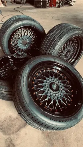 Jogo Rodas BBS Aro 17 Tala 8,5 (5x108 / 5x98) + Pneus Pirelli PZero Run Flat