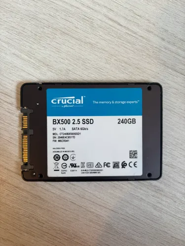 SSD 240 GB - CRUCIAL