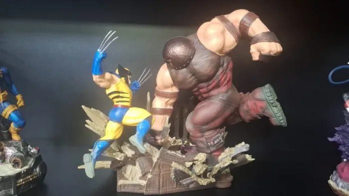 Juggernat vs Wolverine 1/10 - Iron Studios