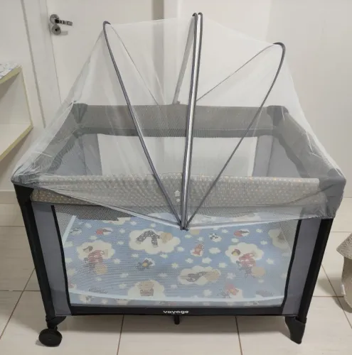 Berço Portátil Sleep Voyage com colchão Ortobom