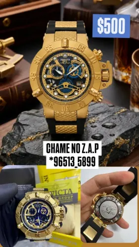 Relógio INVICTA Modelo Subaqua Noma 3 (ENTREGAMOS)