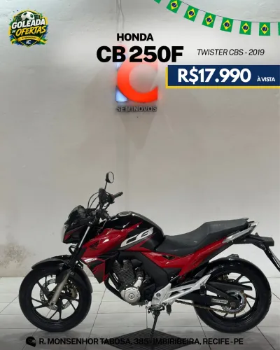 Honda Cb 250F Twister Cbs 2019