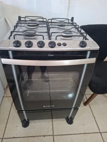 Fogao 4 bocas altas automático
