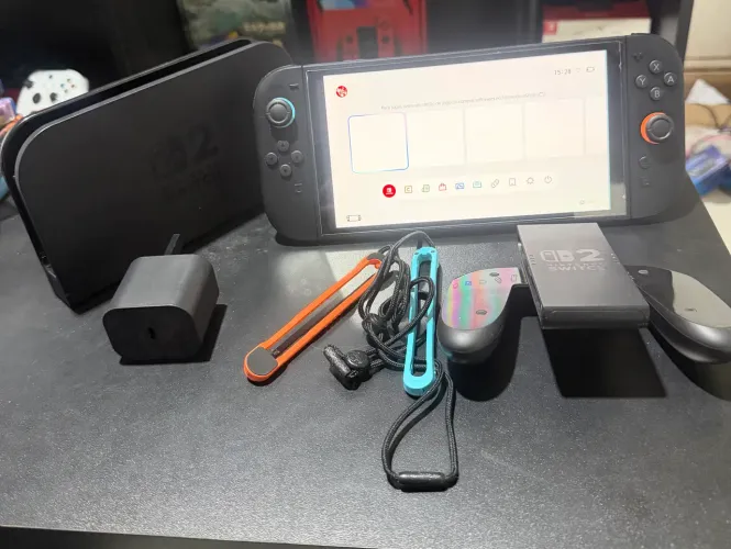 Nintendo switch 2 seminovo aceitamos usado como parte do pagamento