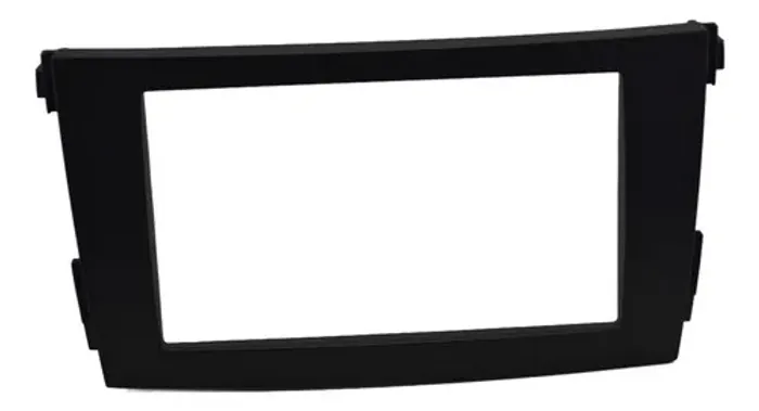 Moldura Tela Multimidia Painel Corolla 2012 Original Preto