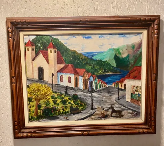 Acrílico sobre Tela, quadro de exposição , único original .