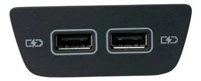 Tomada Dupla Usb Console Central Vw T-cross 2021 2g0035954