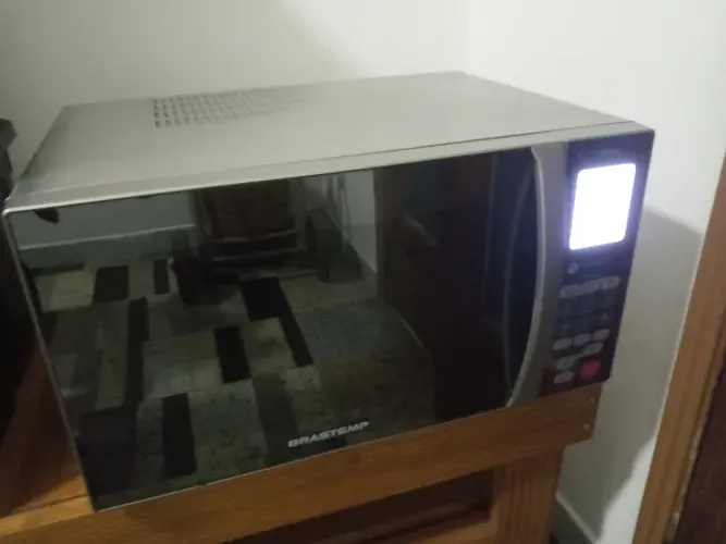 Microondas Brastemp Inox 30L