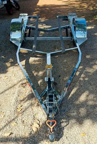 Carretinha inox