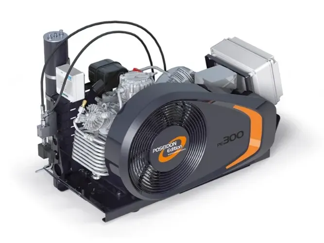 Compressor para mergulho e ar respirável Bauer PE 300