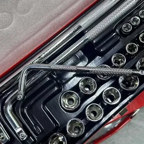 Kit de Soquetes E-Torx Fêmea 25p Aço CR-V com 3 Chaves L Profissional para Manutenção Auto