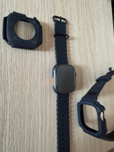 Apple WATCH ultra 2 GPS Caixa Preta Titânio 49 mm - Pulseira Preta Oceano