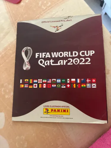 Álbum da copa 2022 completo