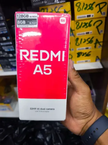 Celular Xioami Redmi A5 4/128GB - Novo, Lacrado, Bateria 5000mAh, Tela Grande