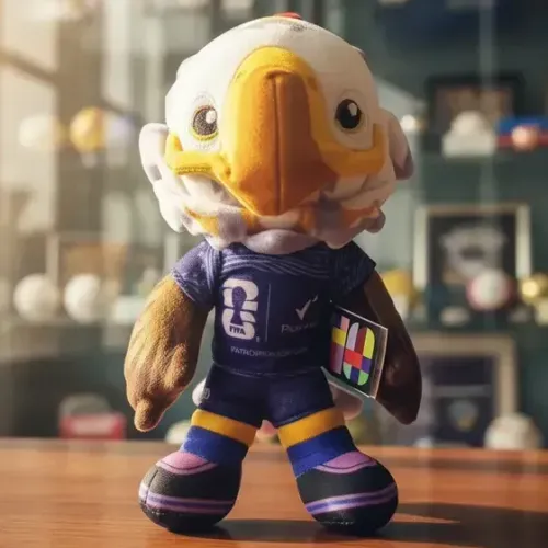 Mascote CLUTCH Rexona da Copa 2026 Novo Lacrado