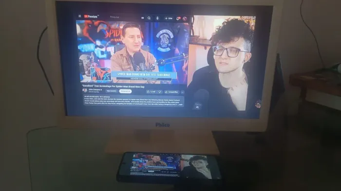 TV e monitor 16 Pol conversror+Google Chromecast 