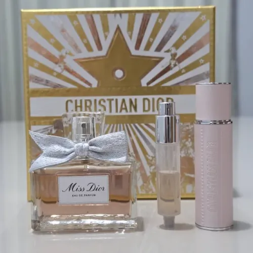 Kit Miss Dior edp 100 ml + travel spray recarregável