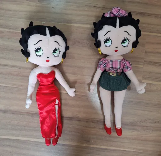 VENDO BONECA BETTY BOOP DE PELÚCIA 