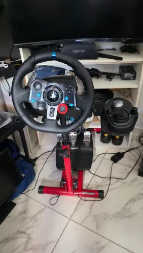 Volante Logitech + cambio + cockpit 