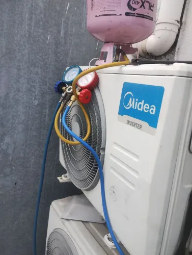 Limpeza e Higienização de ar condicionado